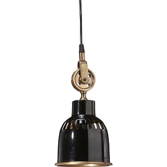 INDUSTRIALNA LAMPA CLEVELAND 14 CM CZARNA